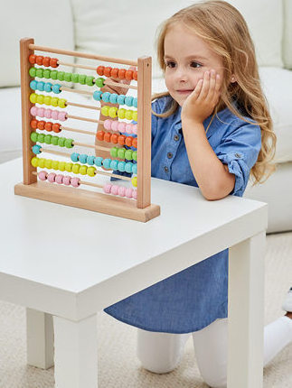 Wooden Educational Learning Math Toys Numbers Counting Calculating Beads Abacus Montessori Game for children kids boys and girls