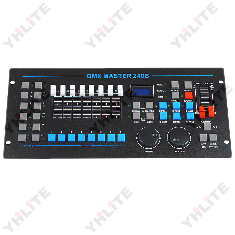 DMX master 240B dmx controller 240 console led par lights moving head lights controller