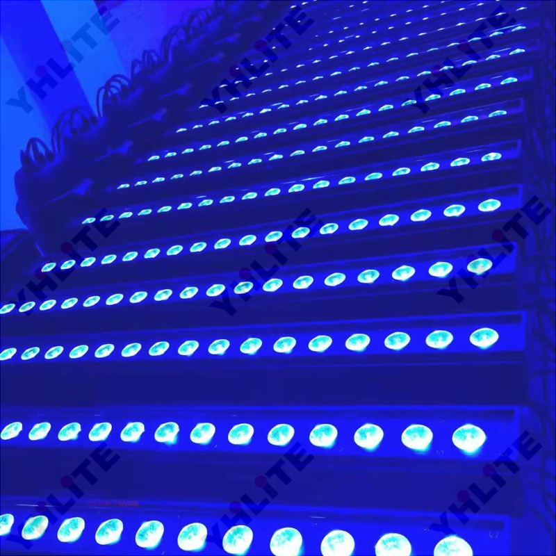 18x12w Led Wall Wash light Bar 4in1 Wall Wash Led Light  Led Wall Washer Light Aluminum Colorful