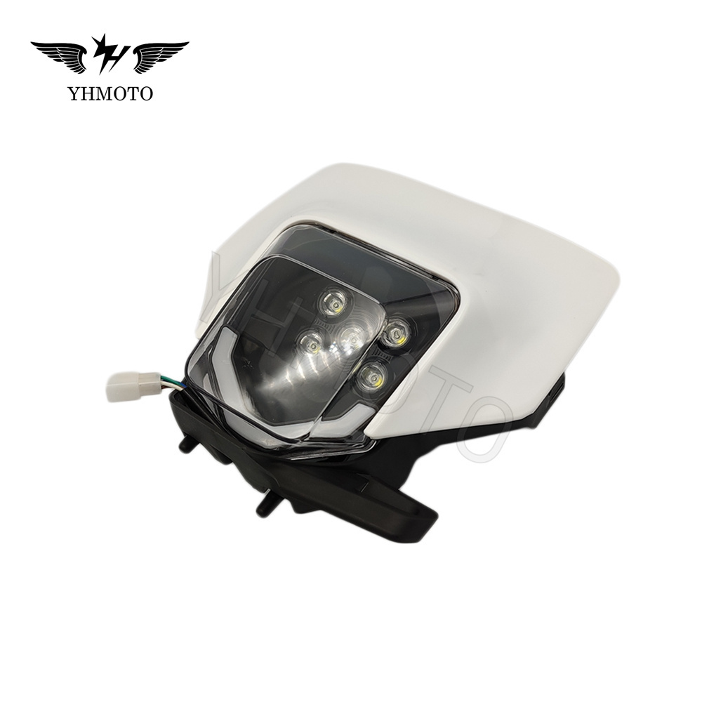 For Husqvarn FE TE 701 250 350 450 501 250i Dirt Bike Supermoto Motorcycle Motorradteile Headlight LED Headlamp Head Light