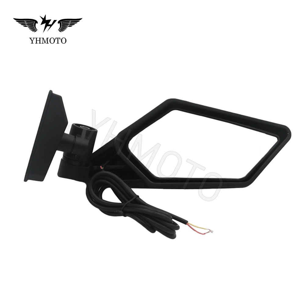 For Can-Am Can Am Maverick X3 MAX X MR DS Turbo R ATV UTV Accessories Rear View Spiegel Side Mirror With LED Signal Light