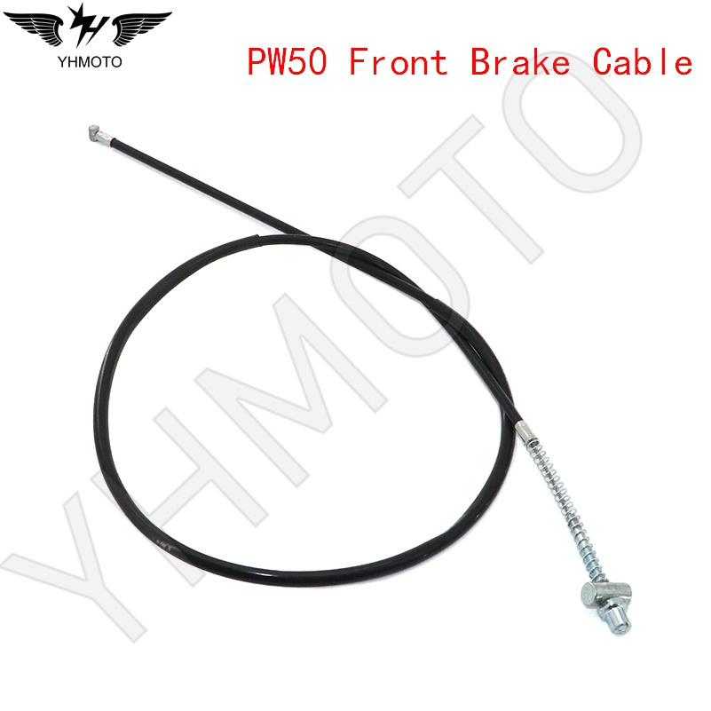 Motorcycle Accessories Drossel Choke Cable YHMOTO For Yamaha PW80 PW50 Y-Zinge 1981-2009 For PW50 Front Brake Cable