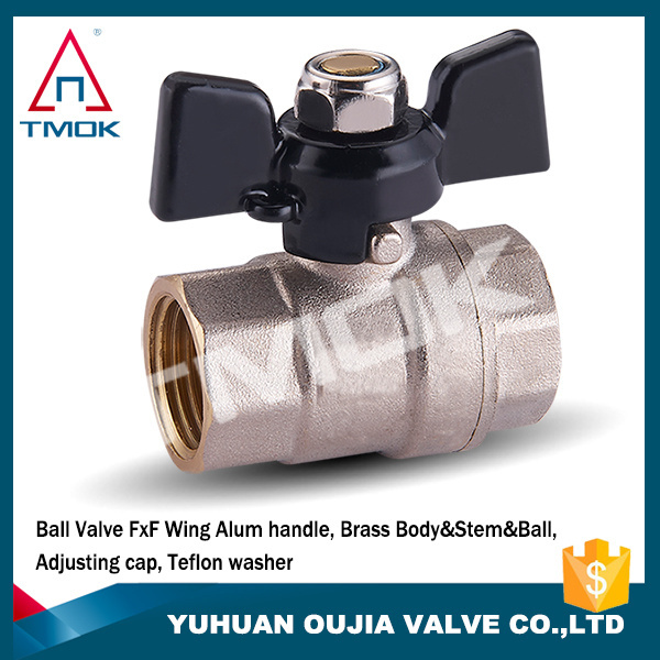 Brass Ball Valve 15 mm Hose 1/2 Inch Female Thread Pipe Plumbing Fitting