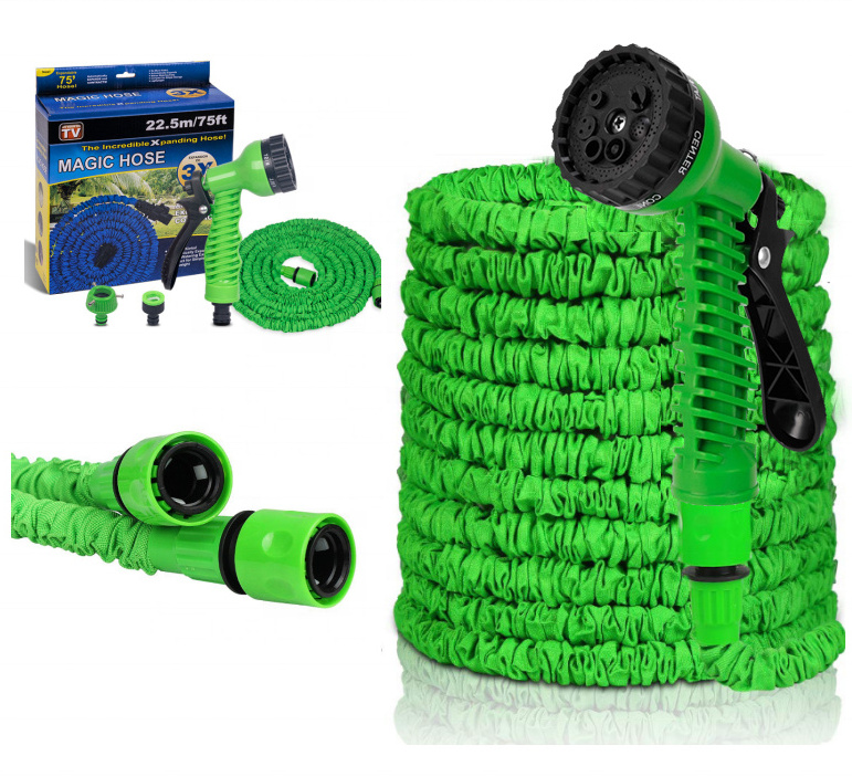 Quality Expandable Garden Hose 25FT 50FT 75FT 100FT 150FT Rubber Hose Promotion Snake Garden Water Hose