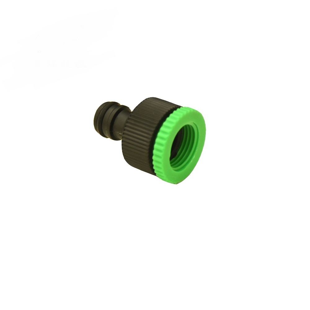 Factory Direct Plastic Garden Water Hose Tap Adapter 1/2''  3/4'' Garden Hose Pipe Plastic Couple Fitting Connector