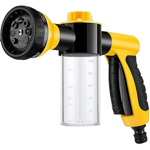 8 in 1 Jet Spray Gun Soap Dispenser Garden Watering Hose Nozzle Car Washing Tool Portable Water Gun for Car Wash Spray