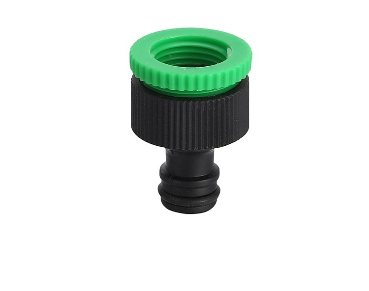 Factory Direct Plastic Garden Water Hose Tap Adapter 1/2''  3/4'' Garden Hose Pipe Plastic Couple Fitting Connector