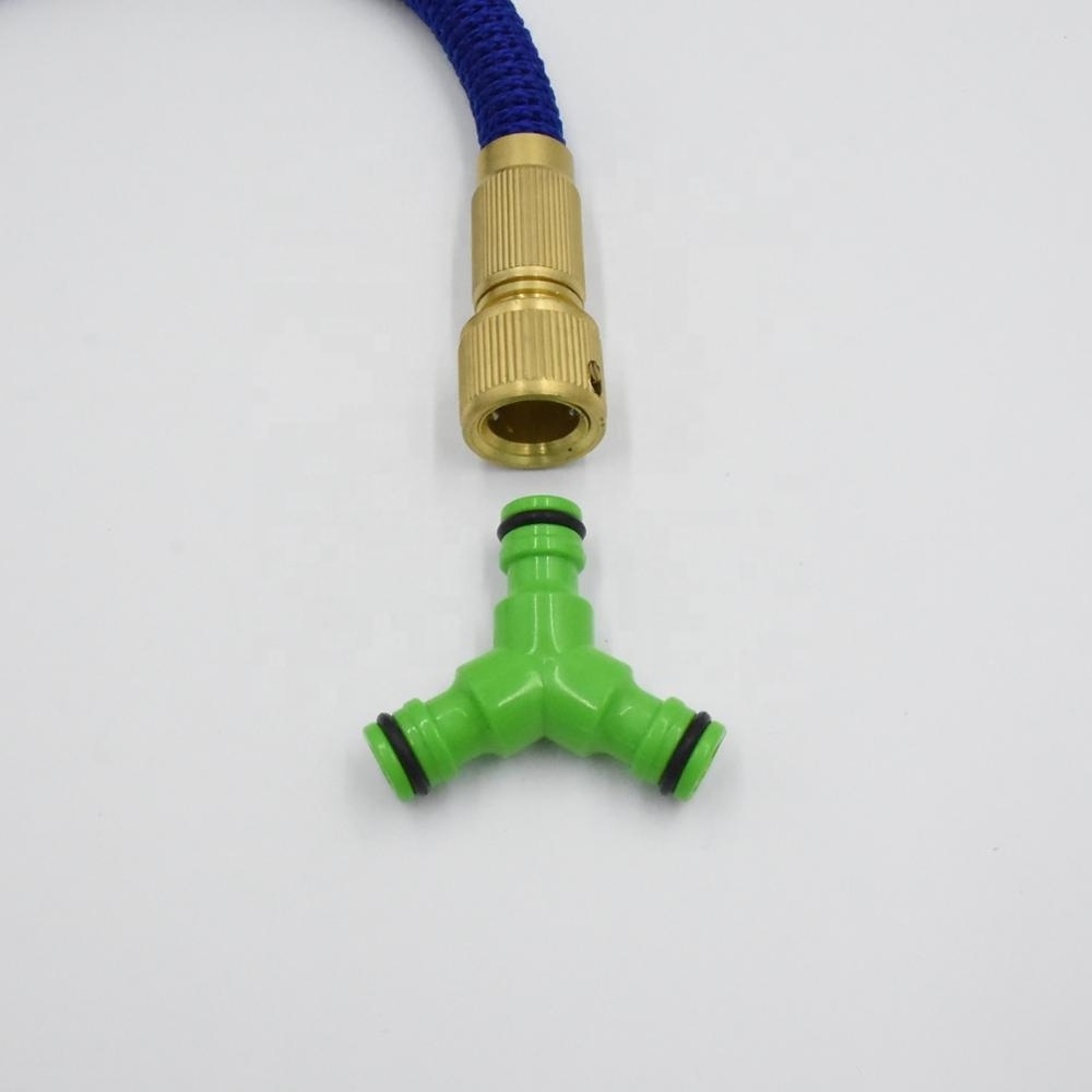 China factory universal Y shape quick connector plastic 3 ways quick connector adapter promotion ABS plastic quick hose splitter