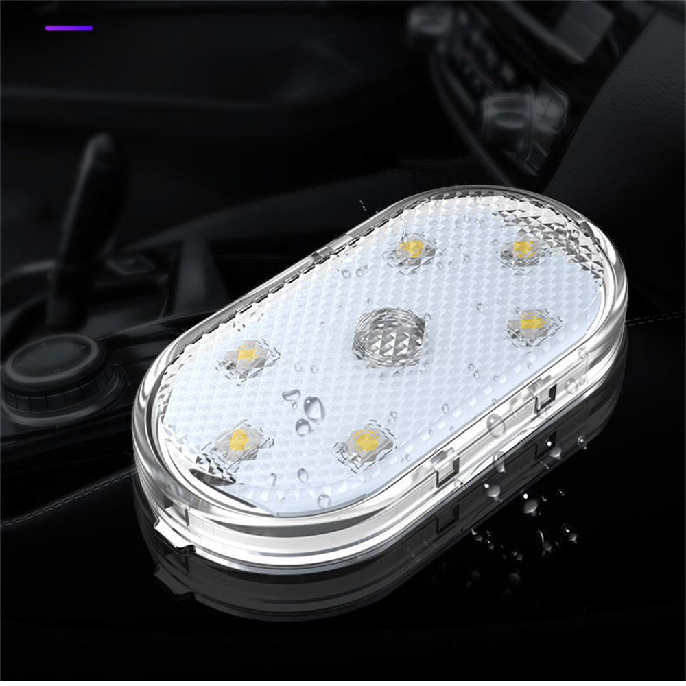 Car Interior Lights Indoor Car Lighting Ceiling Night Touch Hand Reading Car Roof Magnets Reading Lamp