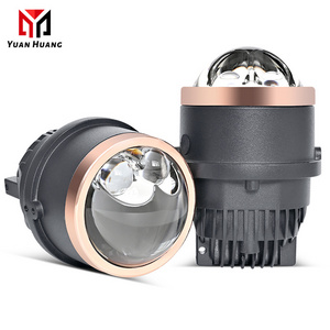 Universal 3Inch Laser Lens Fog Lamp Bi-led Fog Lights Hb3 9005 H8 H1 Led Projector Bi Lens H11 Led Headlight Bulb