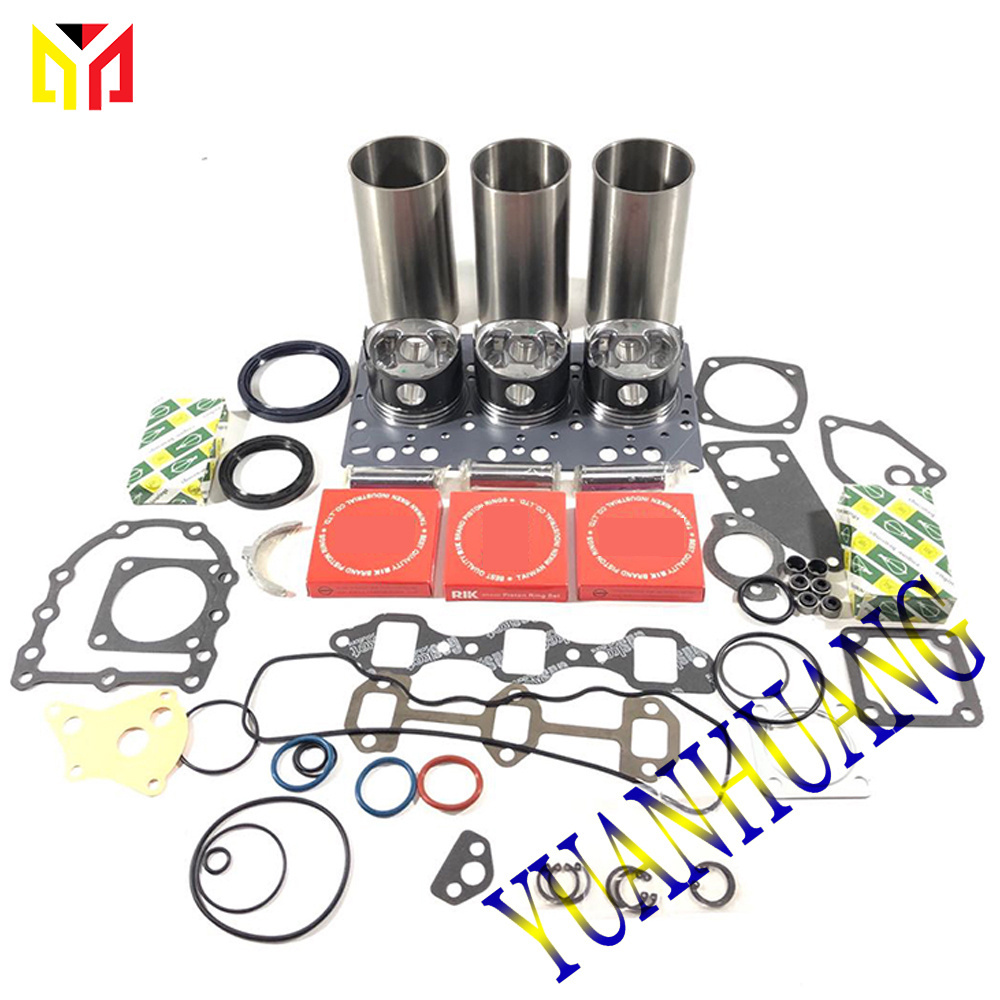 For Perkins 403D-15 403C-15 overhaul rebuild kit piston ring liner gasket