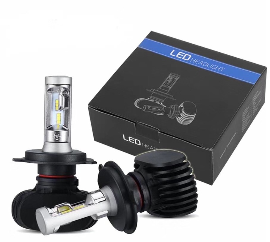 H4 H7 Led H1 H11 H8 H3 HB4 HB3 H27 Led with CSP Chips S1 Car Headlight Bulbs 50W 8000LM Auto Lamp Automobiles