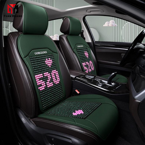 Universal Car Seat Covers Wood Bead Massage Seat Mat Car Auto Truck Office Chair Cooling Seat Cushion Interior Accessories