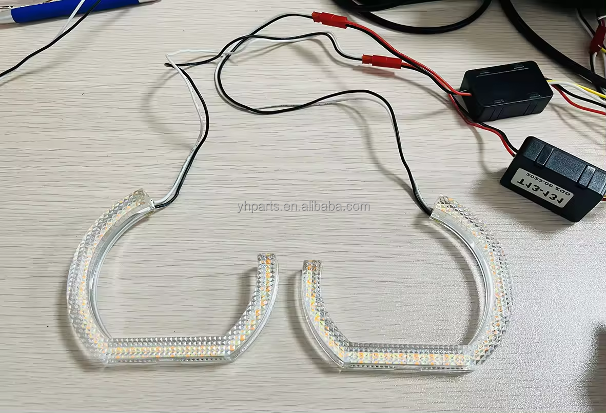 LED Angel Light Led Halo Ring Angel Eyes For Projector Lens Headlight Decoration Polygon Light Other Car Light Accessories