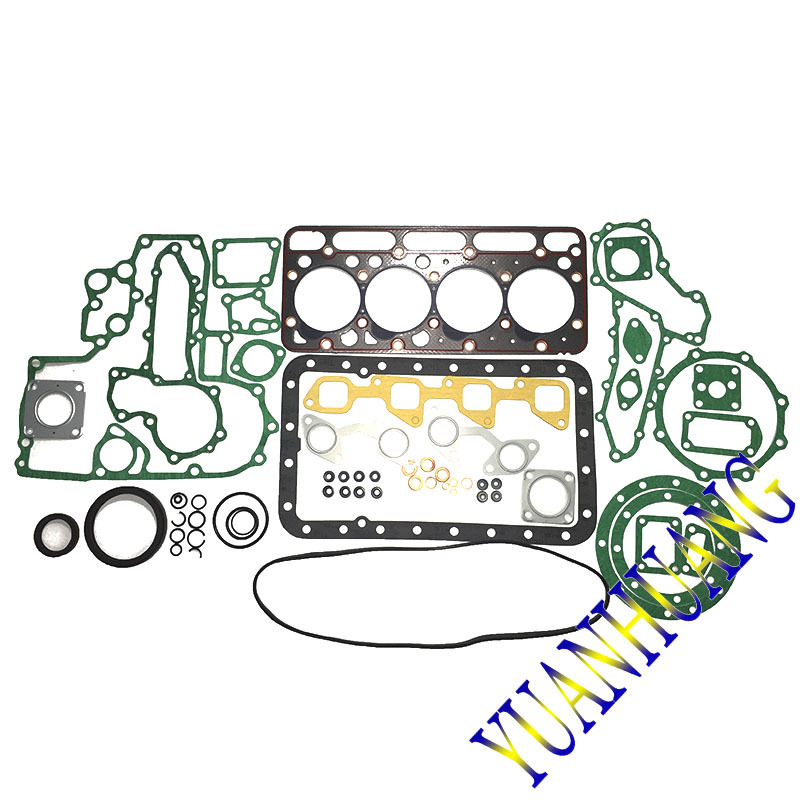 V2203 engine gasket kit V2203 overhaul full gasket set cylinder head gasket cover crankshaft seal For KUBOTA V2203 engine