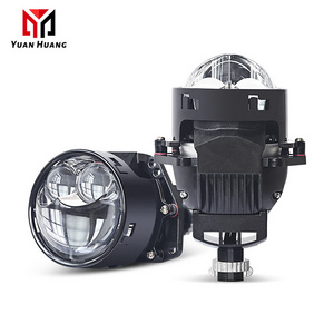 3 Inch  Bi LED Lens Module 70W Double Projector for Hella 3R Headlight H1 H4 H7 9005 9006 LED Light Auto Kit