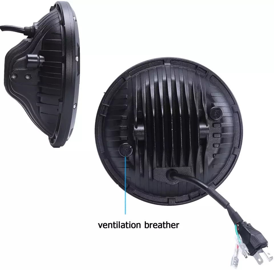 Good high quality Auto Lighting System 75W Round 7 Inch Headlight With White H/L Beam DRL Color LED Headlight For Truck