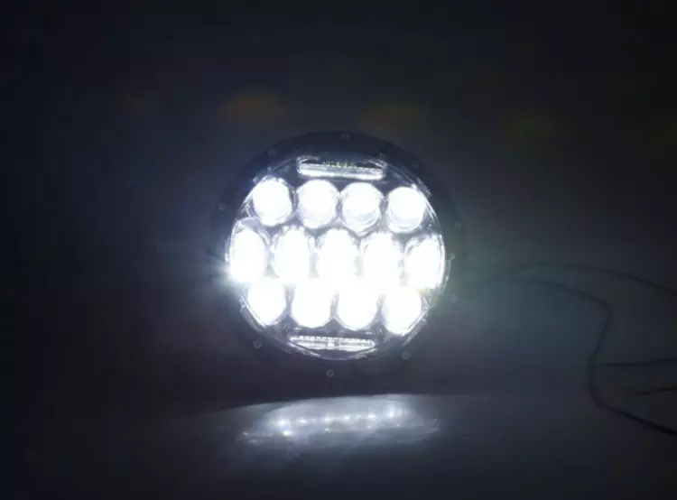 Good high quality Auto Lighting System 75W Round 7 Inch Headlight With White H/L Beam DRL Color LED Headlight For Truck