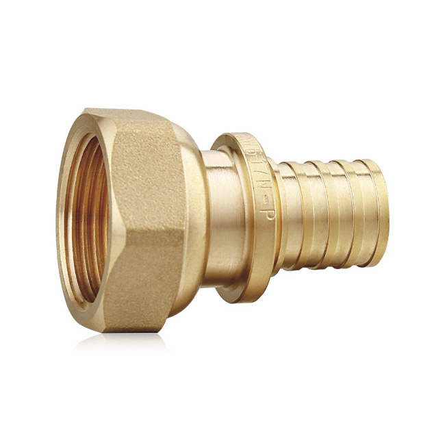 Sliding Internal Tooth Elbow Brass Sliding Sleeve Fittings Female Straight Swivel Aluminium-plastic Pipe Fittings