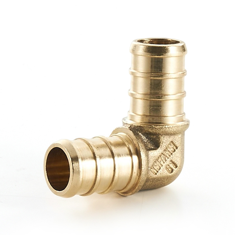 Pex Fittings 1/2 Inch 90 Degree Elbow Crimp Fitting 1/2