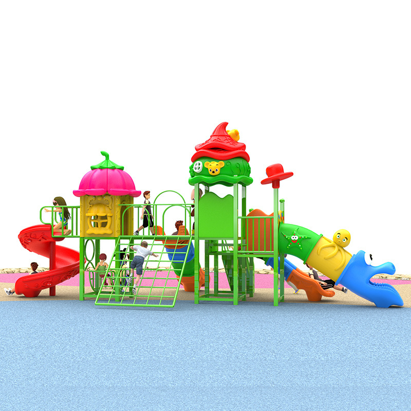 Kids Playground Outdoor Kindergarten Equipment Plastic Slide Children Slide for Sale Children Slides