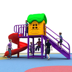 High-quanlity Preschool Children Outdoor Playground Play Equipment Outdoor Games For Sale plastic slide outdoor