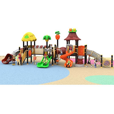 Commercial soft play patio swings play equipment outdoor playground plastic playground tube metal playground slide