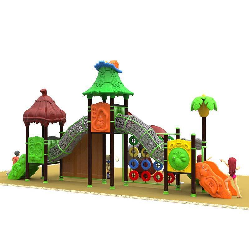 Factory Wholesale Safety Combined Kids Park Outdoor Playground Slides Equipment Children's Stainless Steel Playground Slide