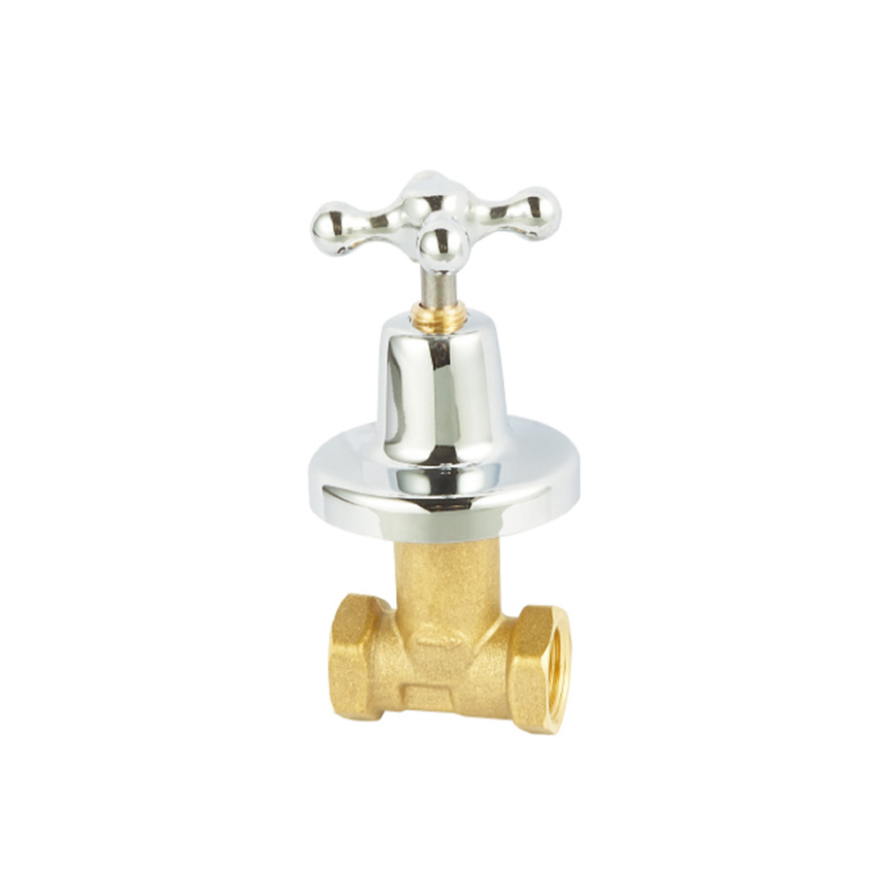 Forged Brass Stop Valve With Zinc Handle