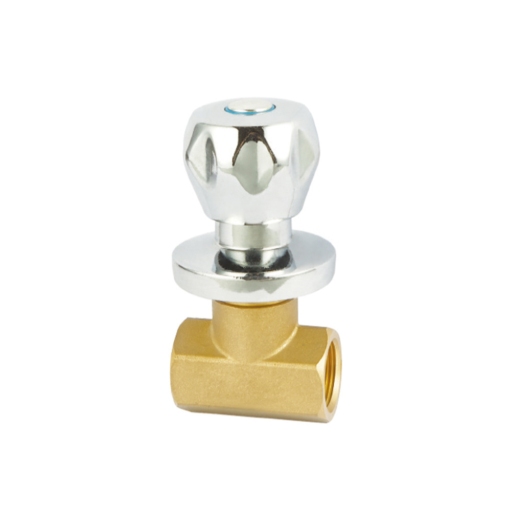 Forged Brass Stop Valve With Zinc Handle