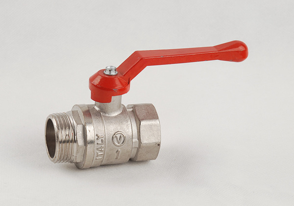 Water Heater Service Valve Kit Body OEM Ball Hot aluminum handle brass ball valve with lock