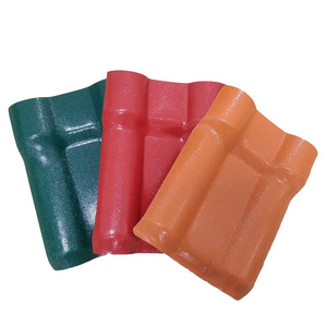 ASA Synthetic spanish roof tiles plastic roofing sheet price