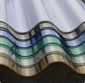 transparent corrugated plastic roofing sheet polycarbonate roof tiles sheet soundproof corrugated plastic sheets