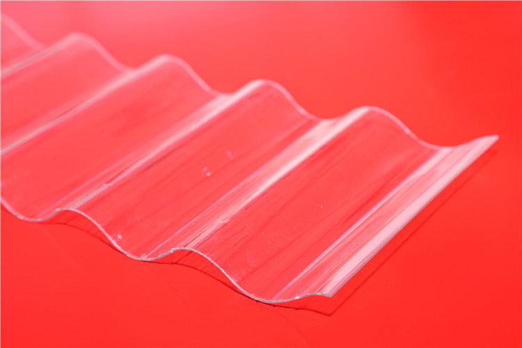 Transparent PC Roof Sheet Product name polycarbonate corrugated plastic roofing sheets