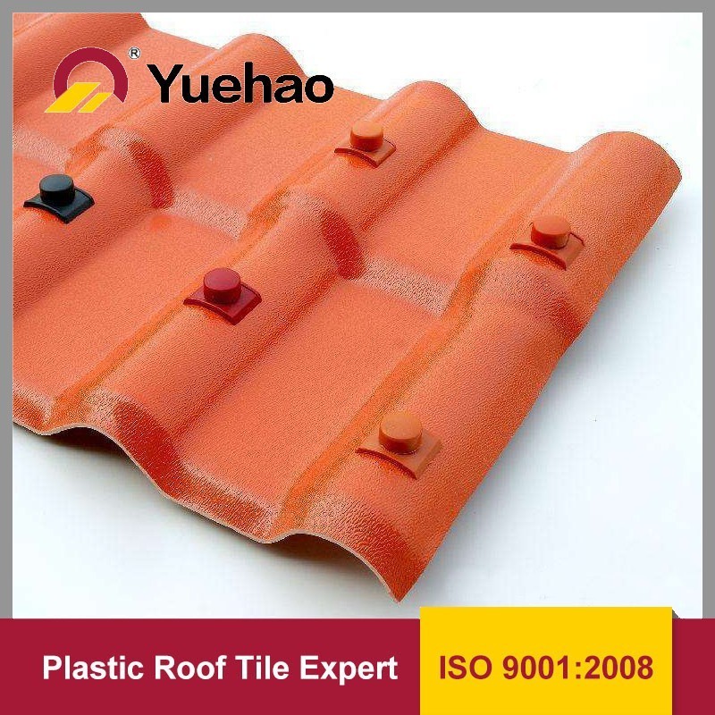 upvc sheet for sale/upvc roofing tile foshan pvc roof panels  for villa project