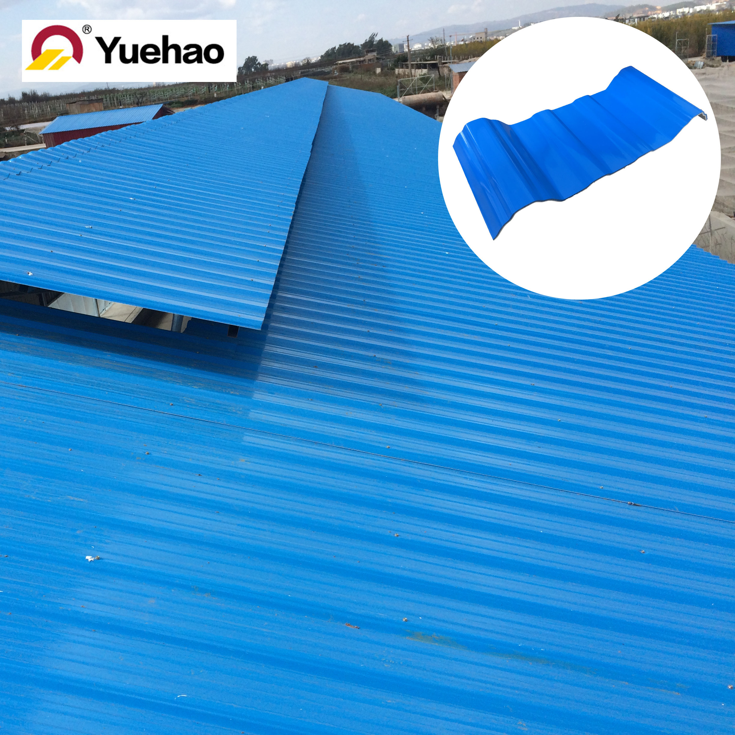 roofing shingle price cheap building material plastic roof shingles / 3 layer pvc roof sheet / one layer pvc roof sheet