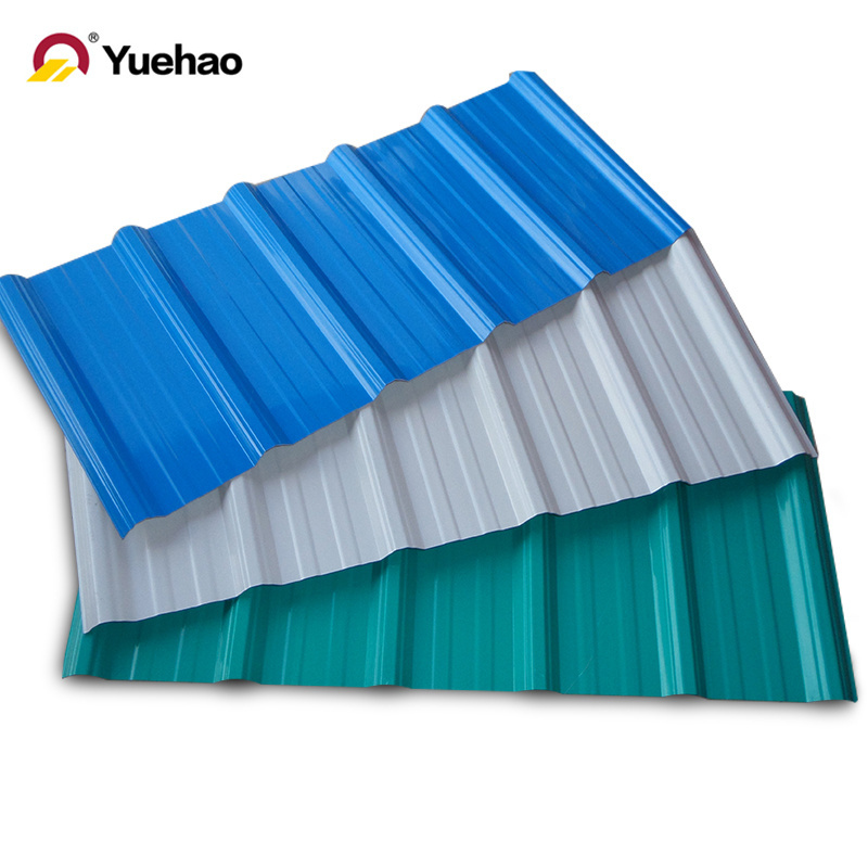 Philippines pvc roofing tile corrugated roof sheet pvc plastic roof tile