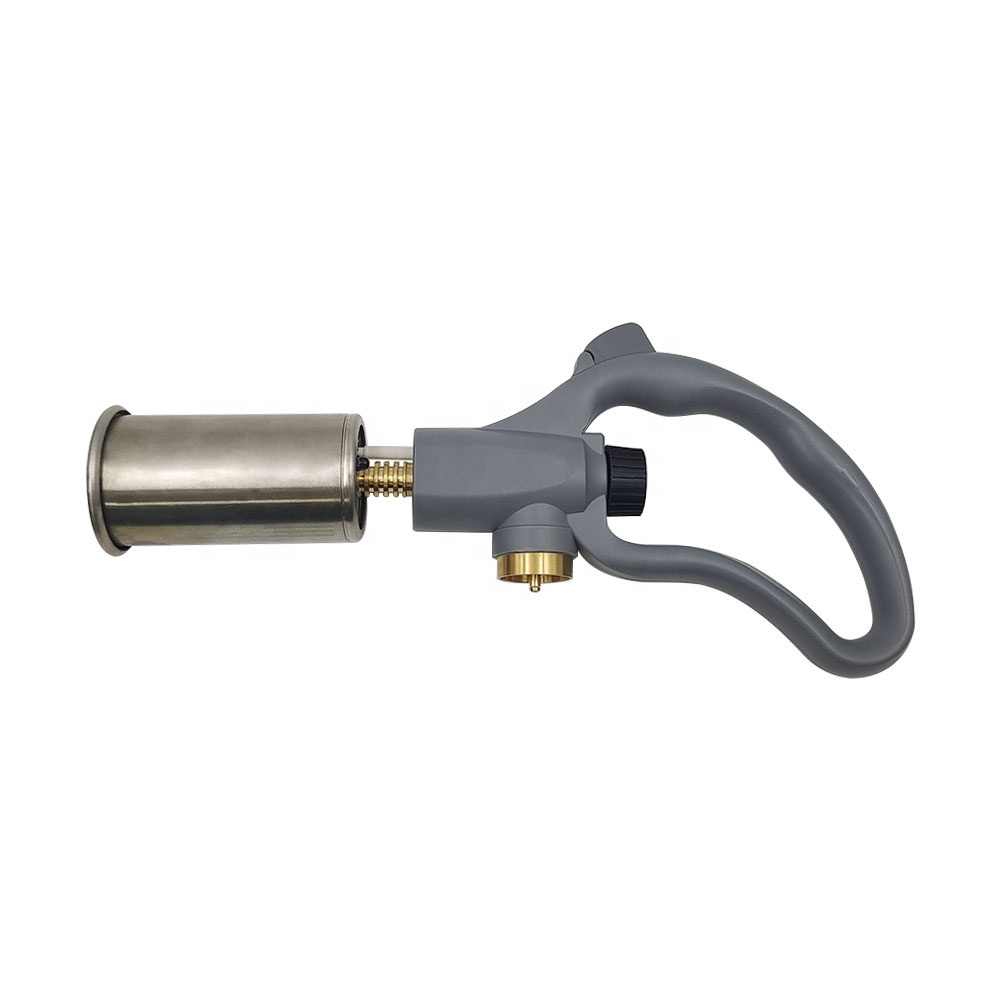 Powerful MAPP Torch Head With Igniter Campfire Starter Charcoal Lighter Welding Torch For Searing Steak Soldering Brazing