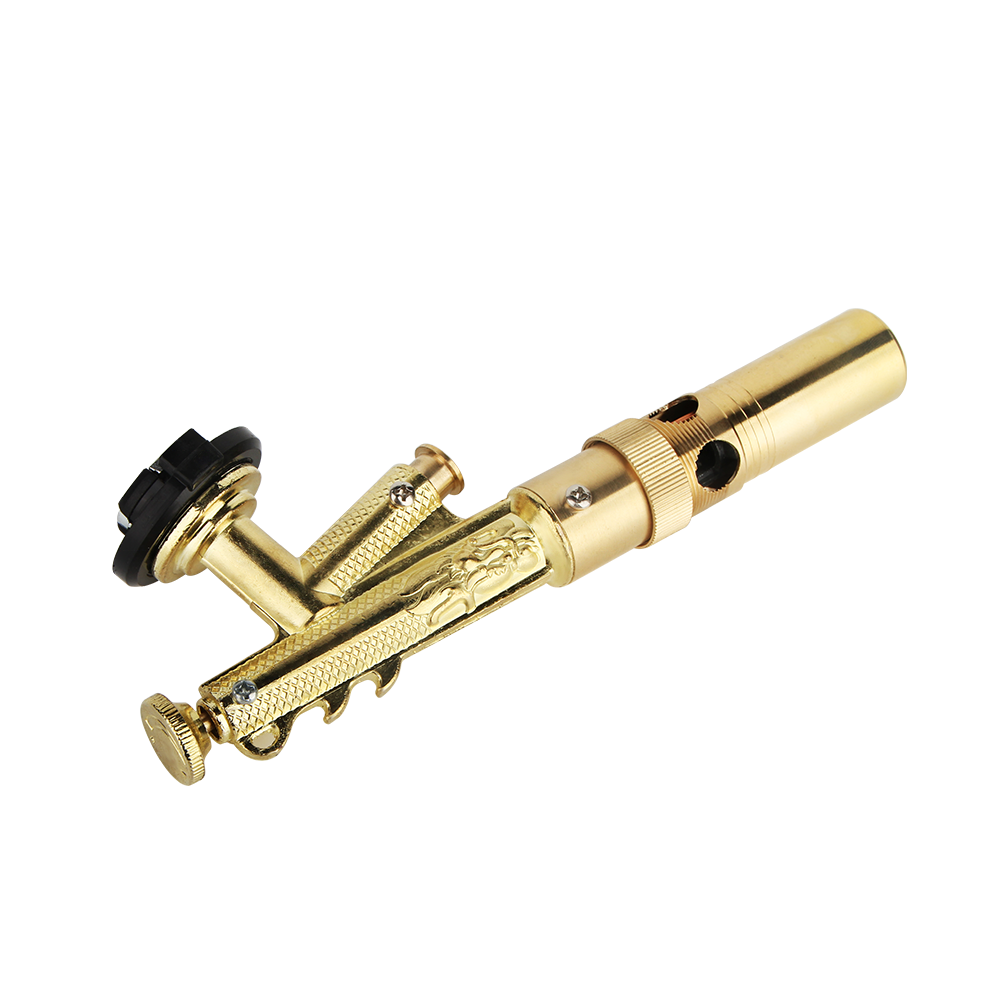 SEATOR 2024 Dragon Mental Brass Body Flame Gun Butane Gas Burning Torch Welding Gas Torch Lighter Heating