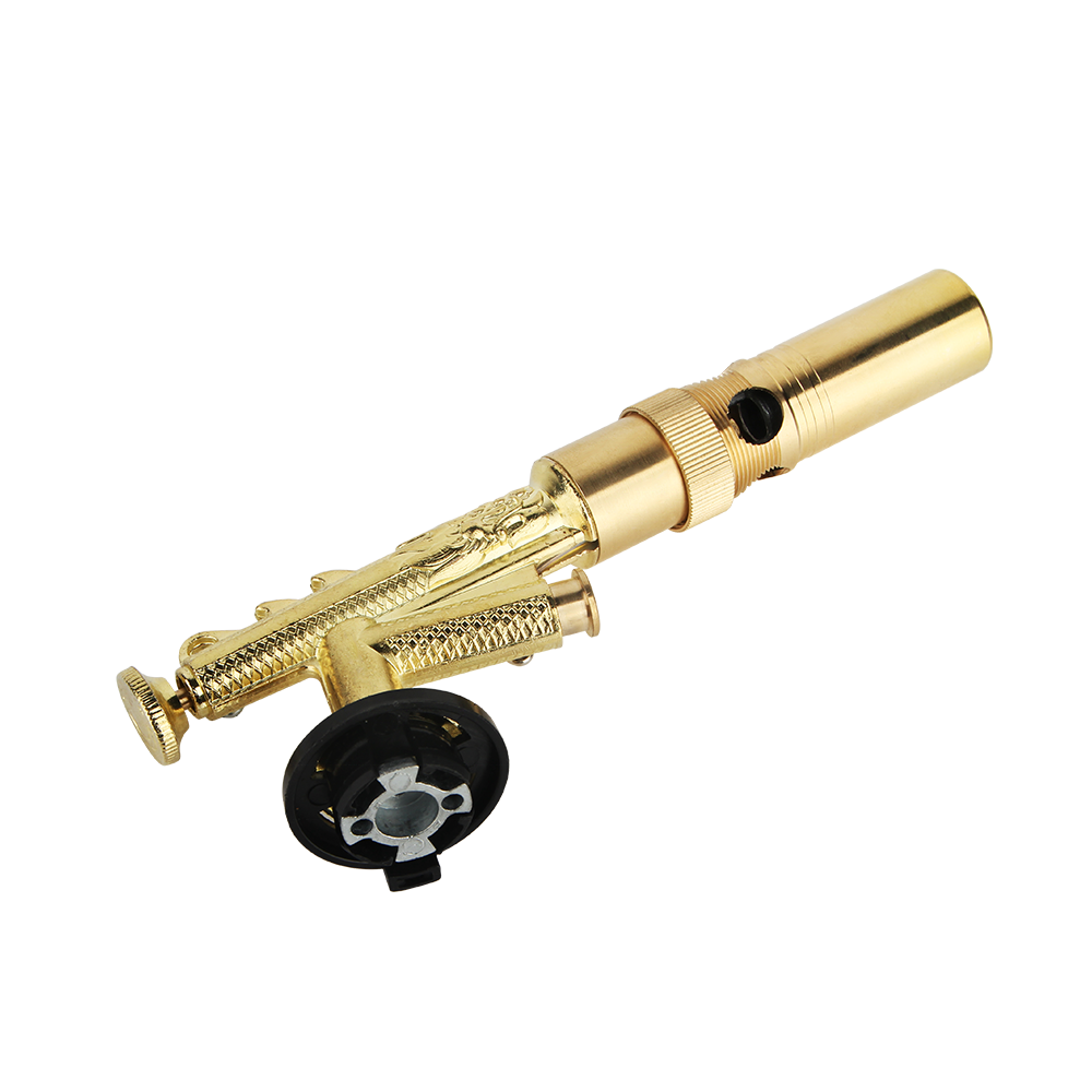 SEATOR 2024 Dragon Mental Brass Body Flame Gun Butane Gas Burning Torch Welding Gas Torch Lighter Heating