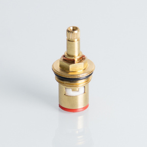 G1/2 thread  brass ceramic faucet diverter cartridge