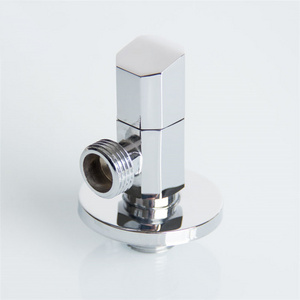 1 2 Inch Bathroom Kitchen Angle Stop Valve Polished And Chromed Corner Valve