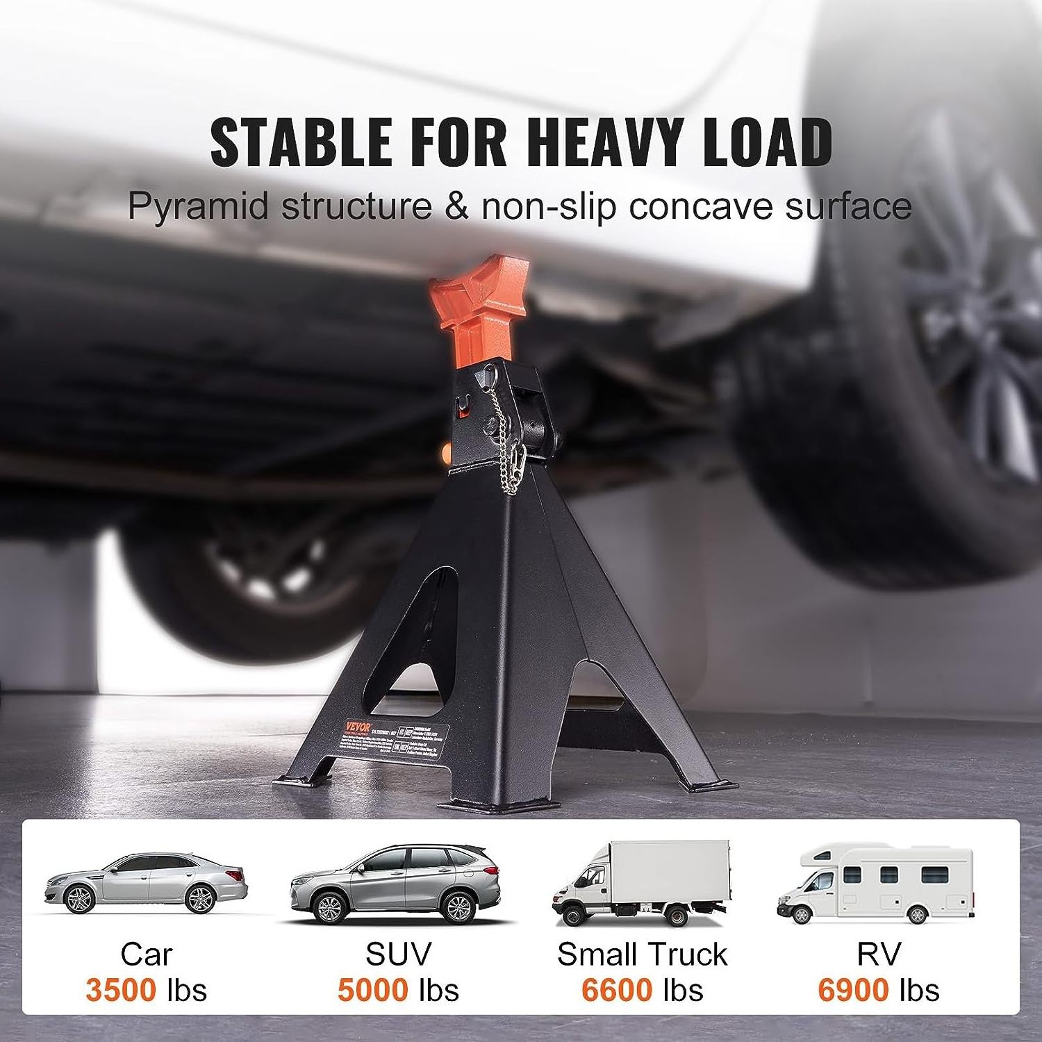 Heavy Duty Capacity 3 Ton Tonne Folding Support Floor Axle Jack Stand Stands hydraulic car jack lift