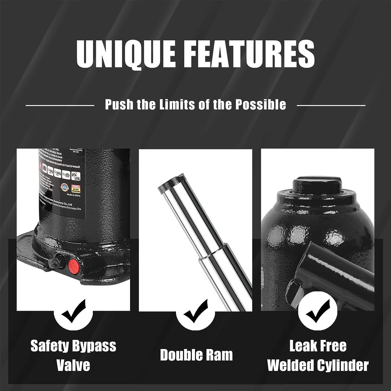 YHS-CJ-001 The Factory Supplies Cost-effective Horizontal Hydraulic Jacks for Auto Repair and Tire Replacement Tools