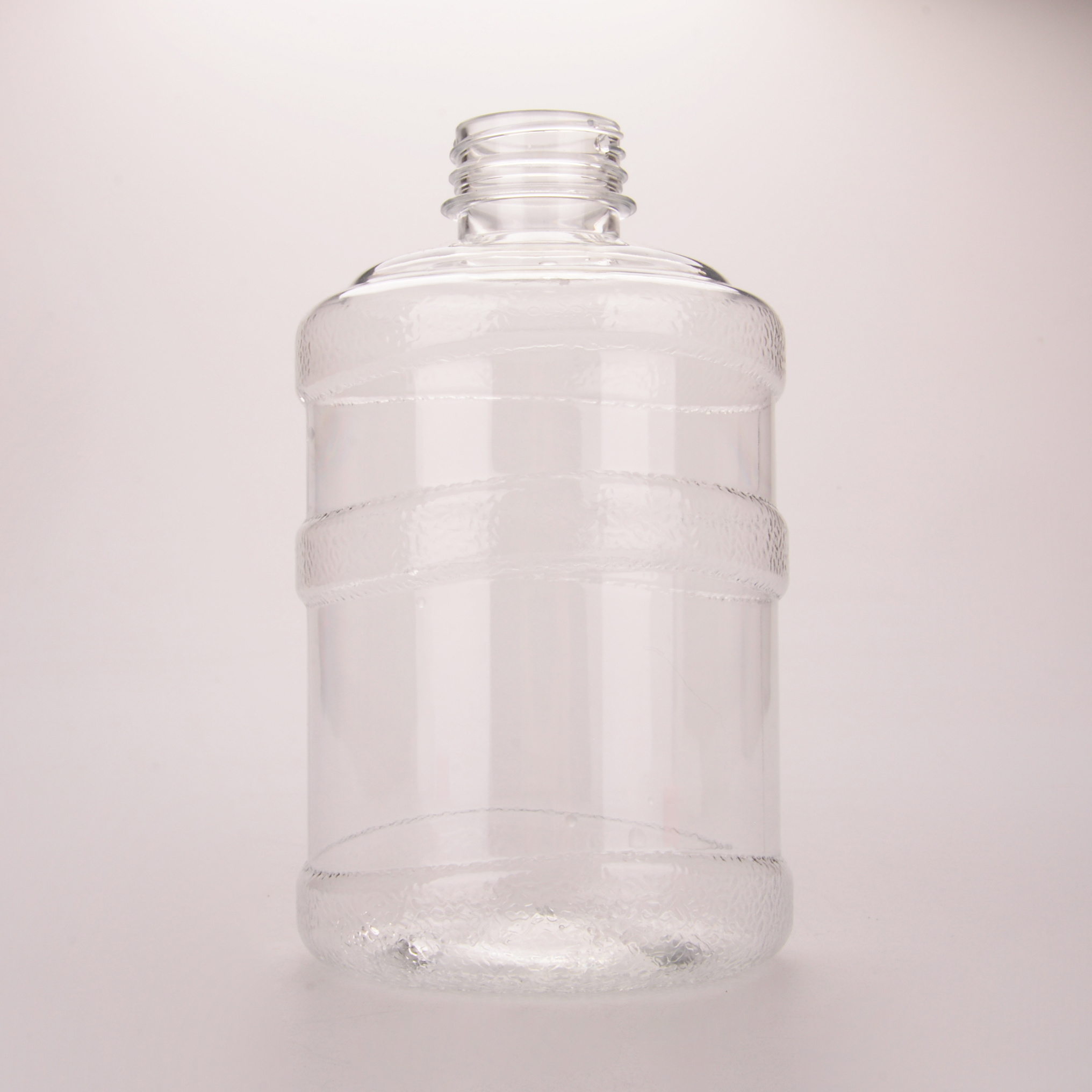 1L Hot Sales kids juice bottles Drink cold drink Juice Plastic Barrel Beverage Milk Tea Bottle With Lid