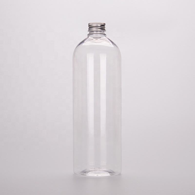 Promotion plastic juice bottles 1 litre PET Mineral Water Bottles empty plastic bottle for beverage juice packaging