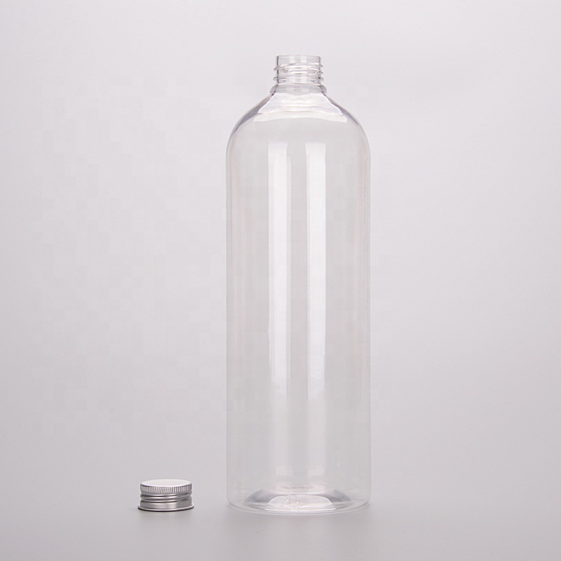 Promotion plastic juice bottles 1 litre PET Mineral Water Bottles empty plastic bottle for beverage juice packaging