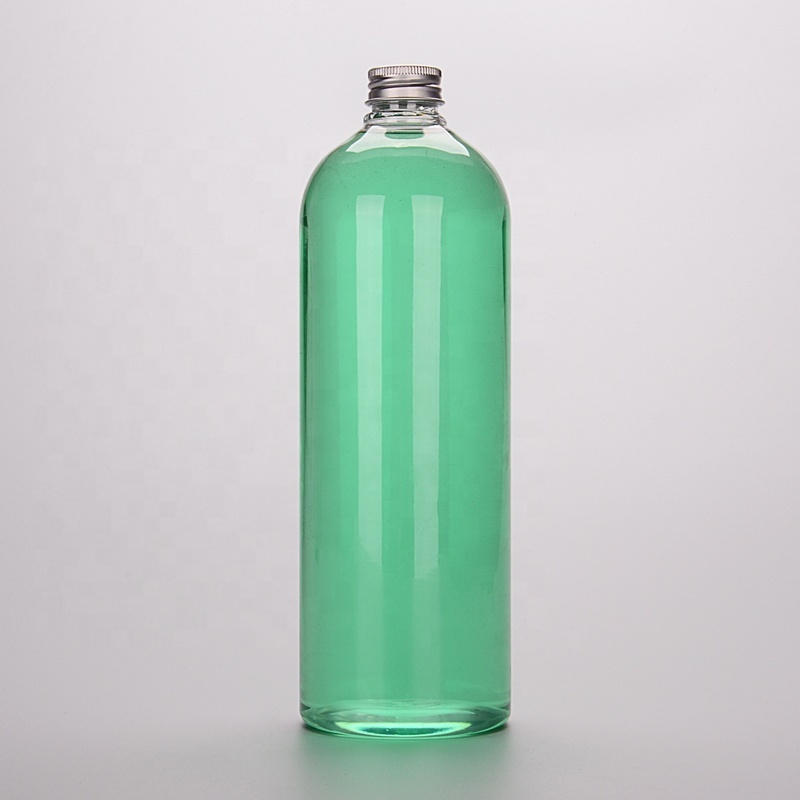 Promotion plastic juice bottles 1 litre PET Mineral Water Bottles empty plastic bottle for beverage juice packaging