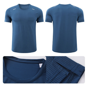 Oversize Activated Breathable Polyester Spandex Sport T-shirt Custom Sweat Shirts For Men 's Fitness Gym T Shirt