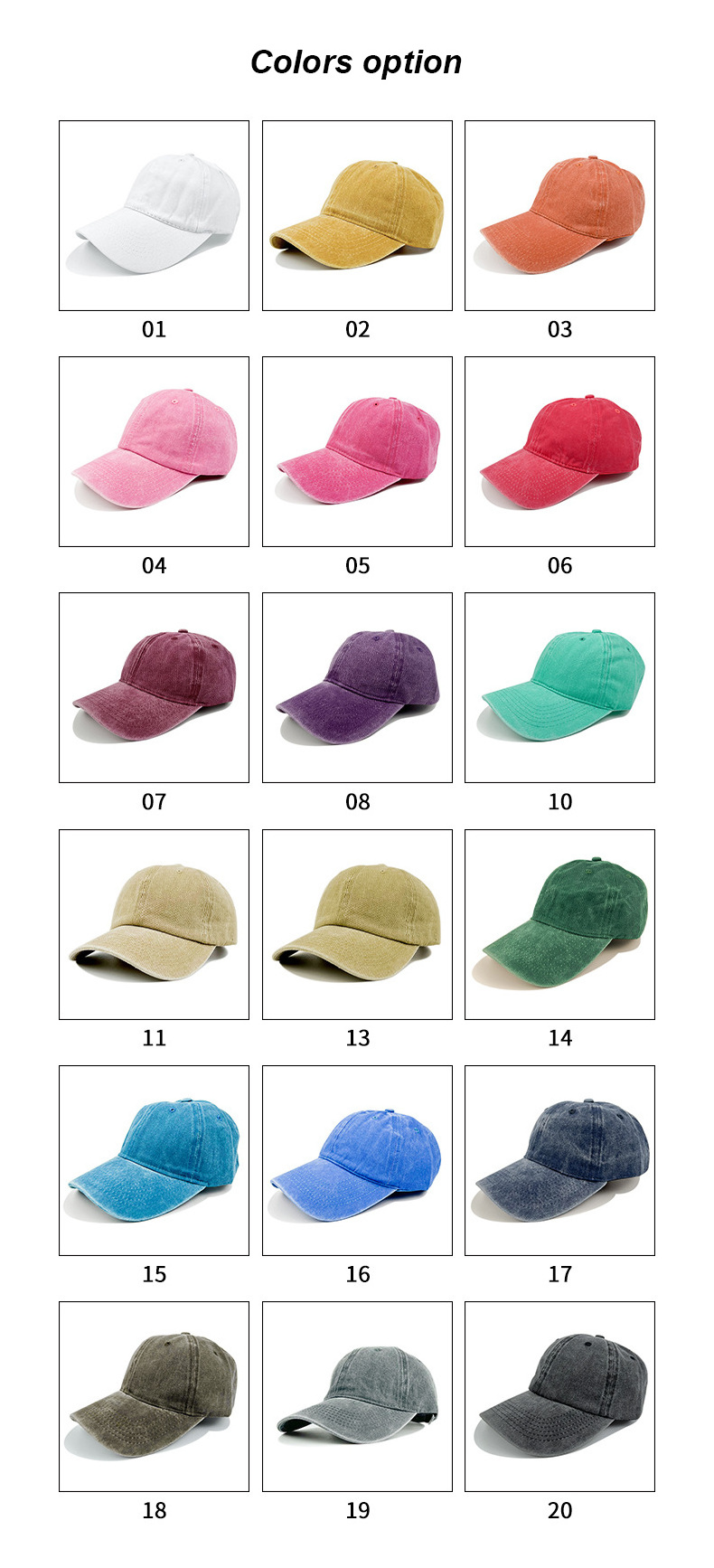 Custom Baseball Caps Logo Vintage Plain Dad Cap For Man High Quality Wholesale 100% Cotton Washed Embroidered Baseball Cap Hat